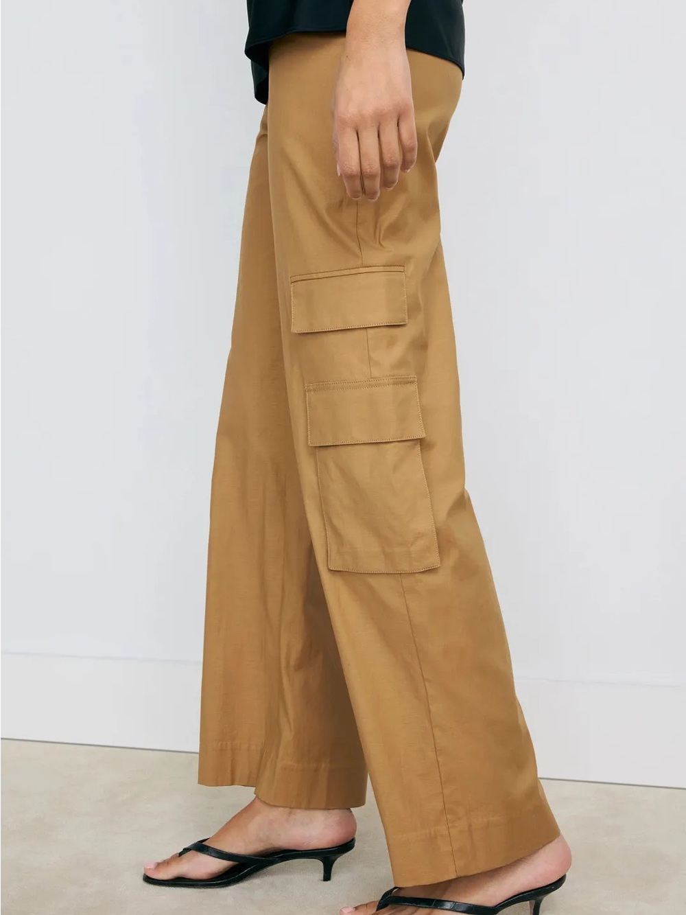Reformation Vida Poplin Cargo Pant | Size 6